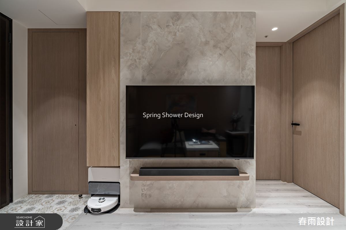 新成屋(5年以下)＿北歐風客廳案例圖片＿春雨設計＿春雨_326 亞昕淳白之6