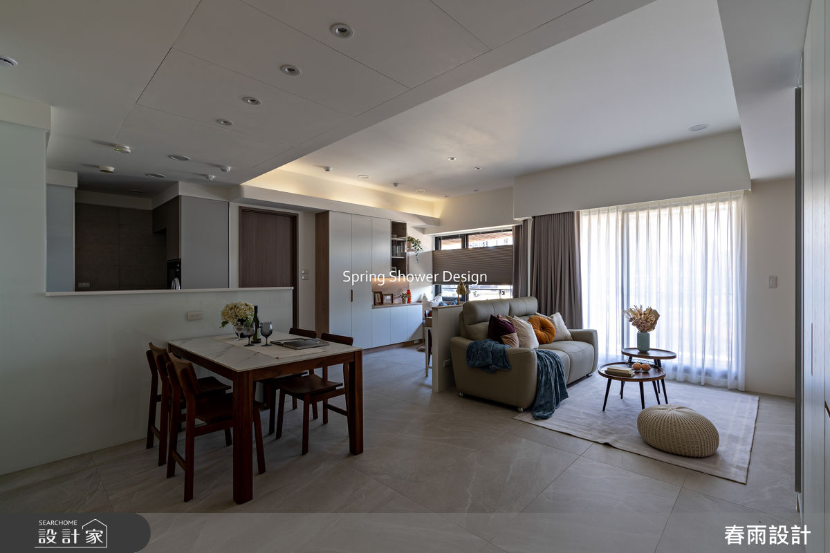 新成屋(5年以下)＿北歐風客廳餐廳案例圖片＿春雨設計＿春雨_327 永陞鳳翎之6