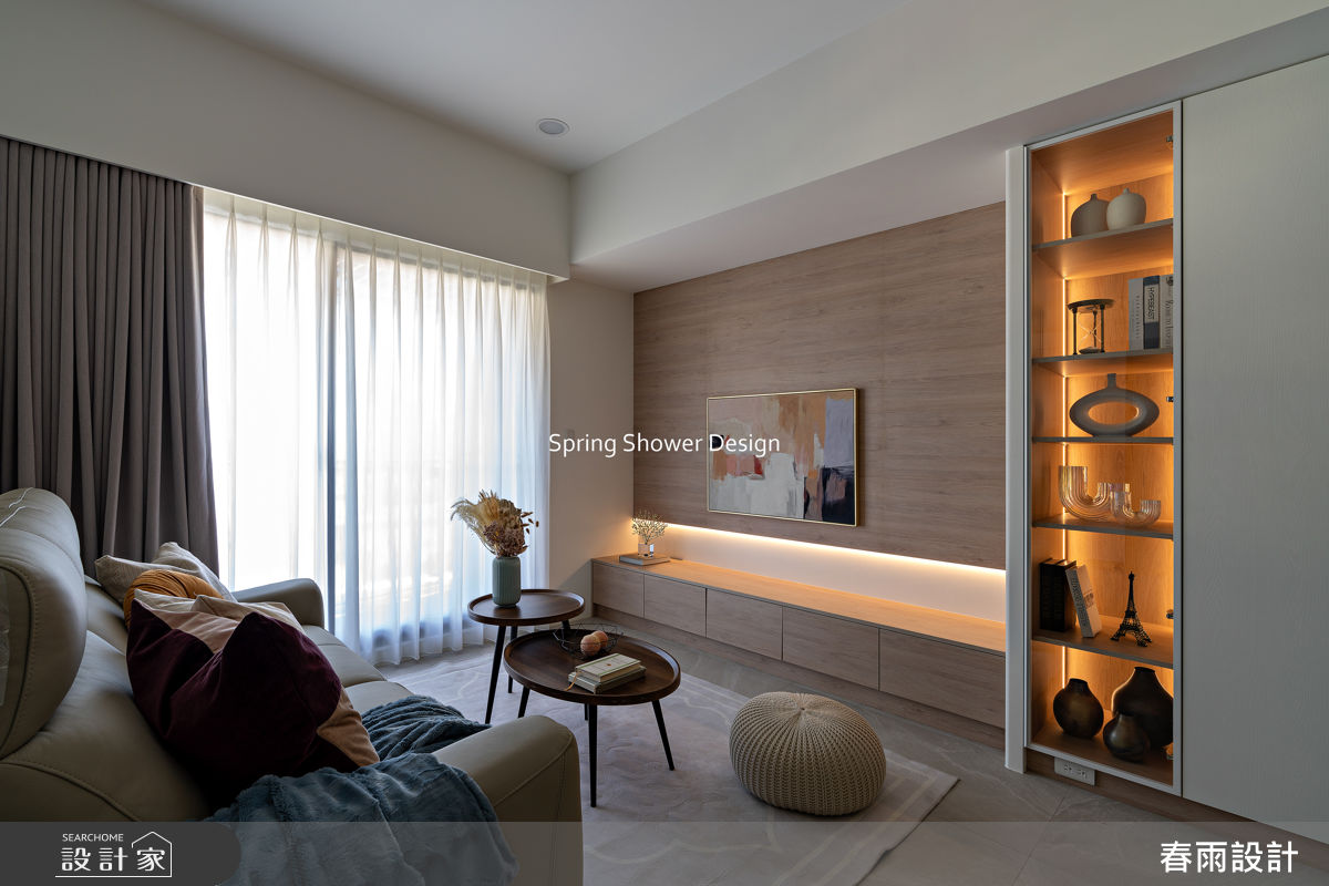 新成屋(5年以下)＿北歐風客廳案例圖片＿春雨設計＿春雨_327 永陞鳳翎之9