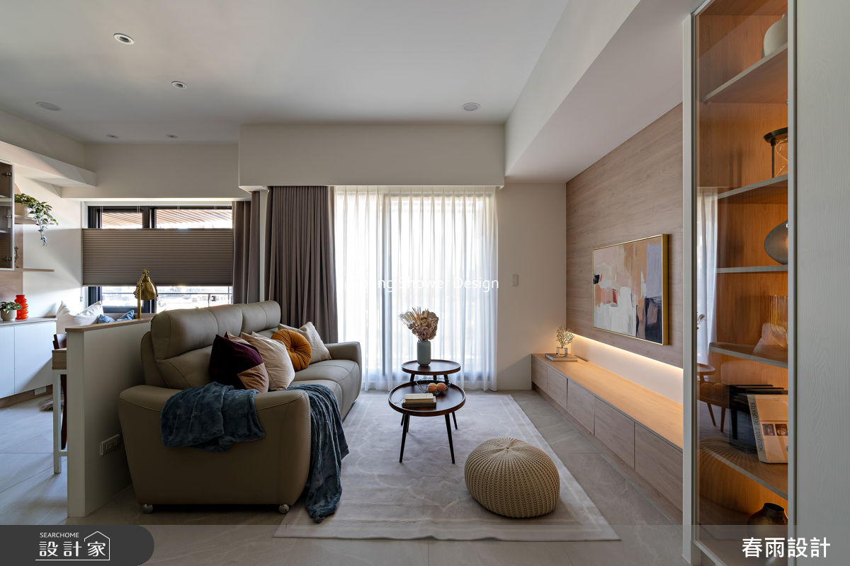 新成屋(5年以下)＿北歐風客廳案例圖片＿春雨設計＿春雨_327 永陞鳳翎之10
