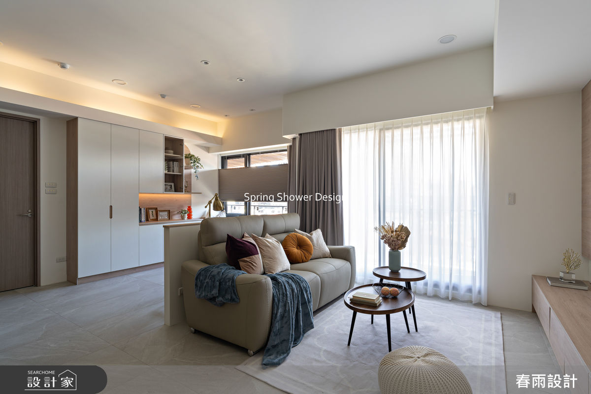 新成屋(5年以下)＿北歐風客廳書房案例圖片＿春雨設計＿春雨_327 永陞鳳翎之11