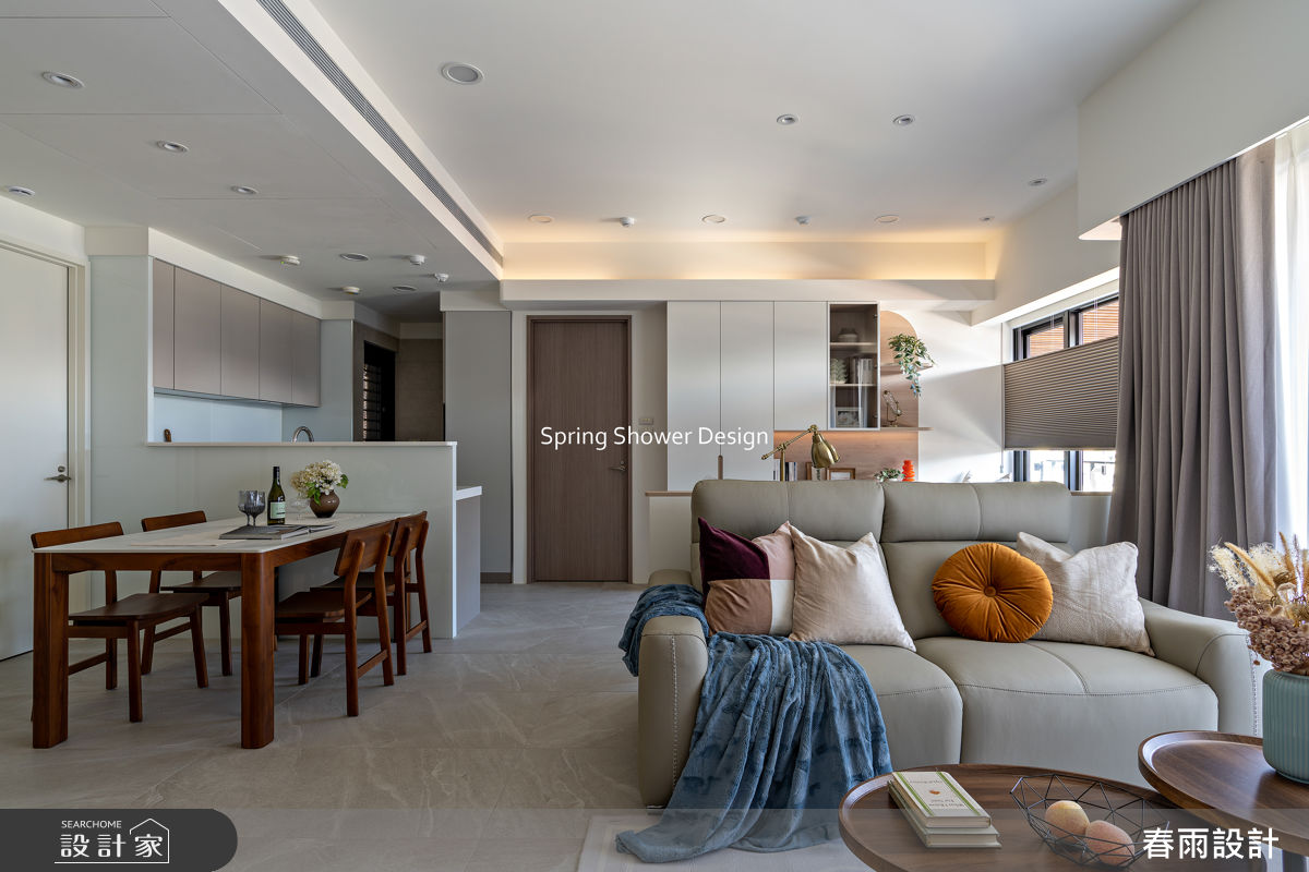 新成屋(5年以下)＿北歐風客廳餐廳廚房書房案例圖片＿春雨設計＿春雨_327 永陞鳳翎之12