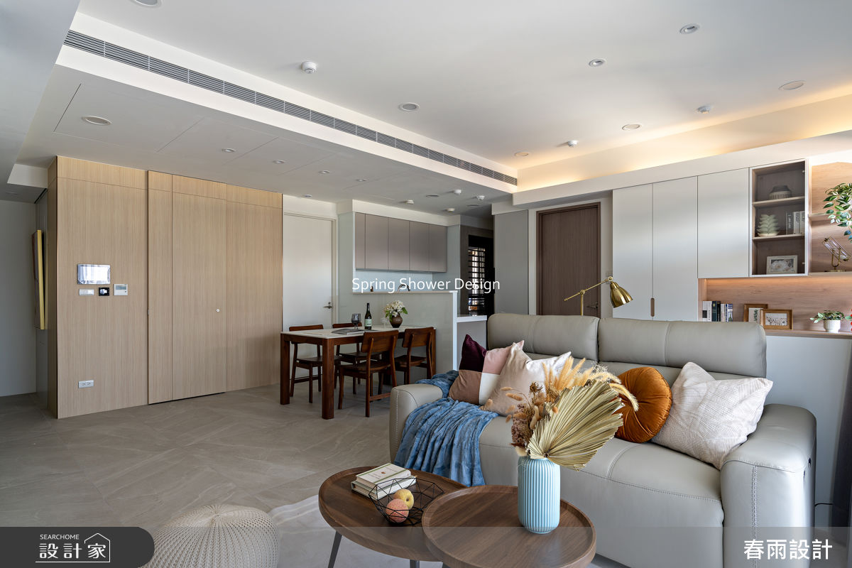 新成屋(5年以下)＿北歐風客廳餐廳案例圖片＿春雨設計＿春雨_327 永陞鳳翎之13
