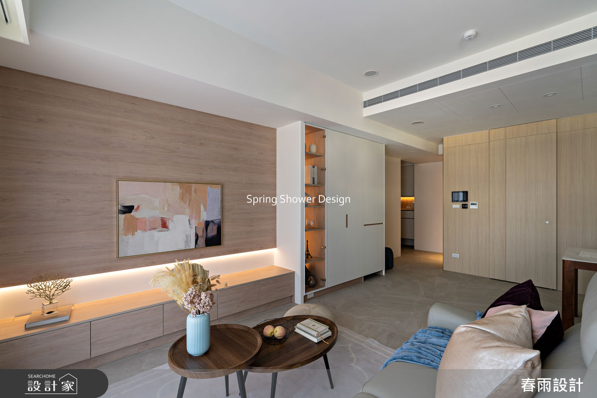 新成屋(5年以下)＿北歐風玄關客廳案例圖片＿春雨設計＿春雨_327 永陞鳳翎之15