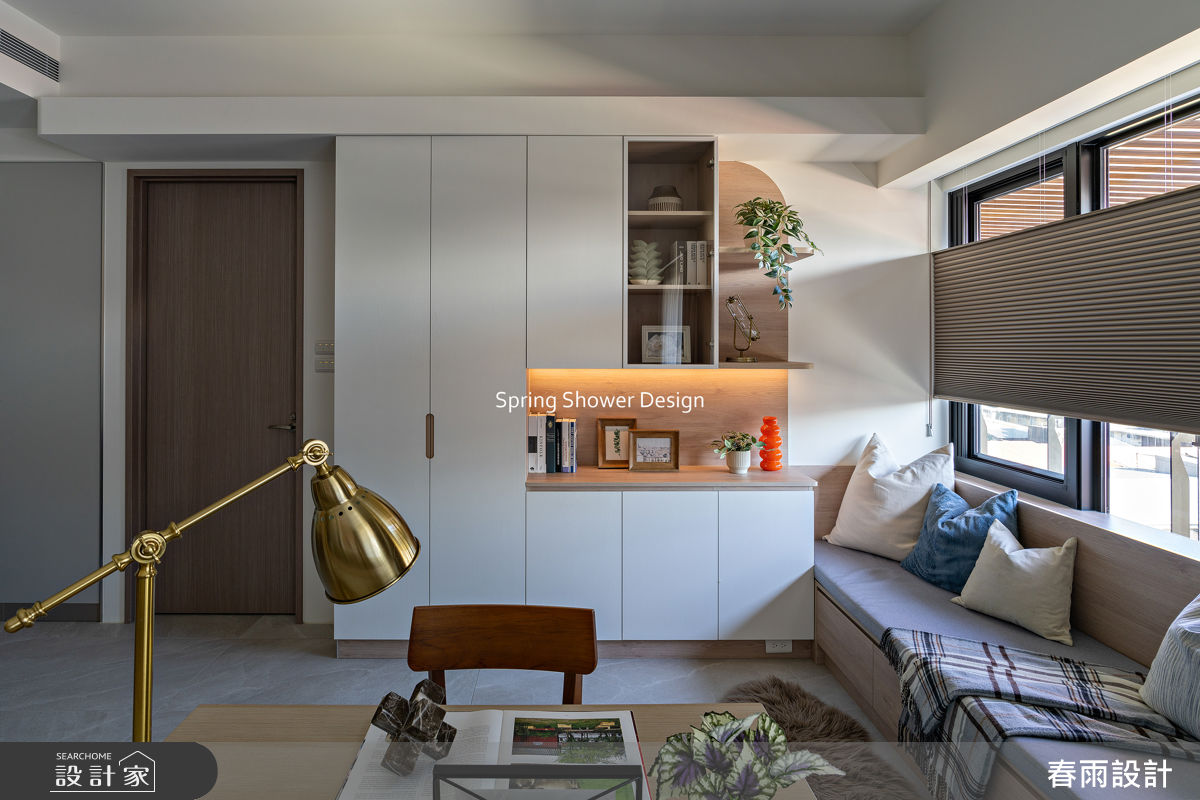 新成屋(5年以下)＿北歐風書房臥榻案例圖片＿春雨設計＿春雨_327 永陞鳳翎之16