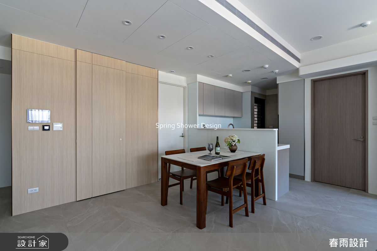 新成屋(5年以下)＿北歐風餐廳廚房案例圖片＿春雨設計＿春雨_327 永陞鳳翎之21