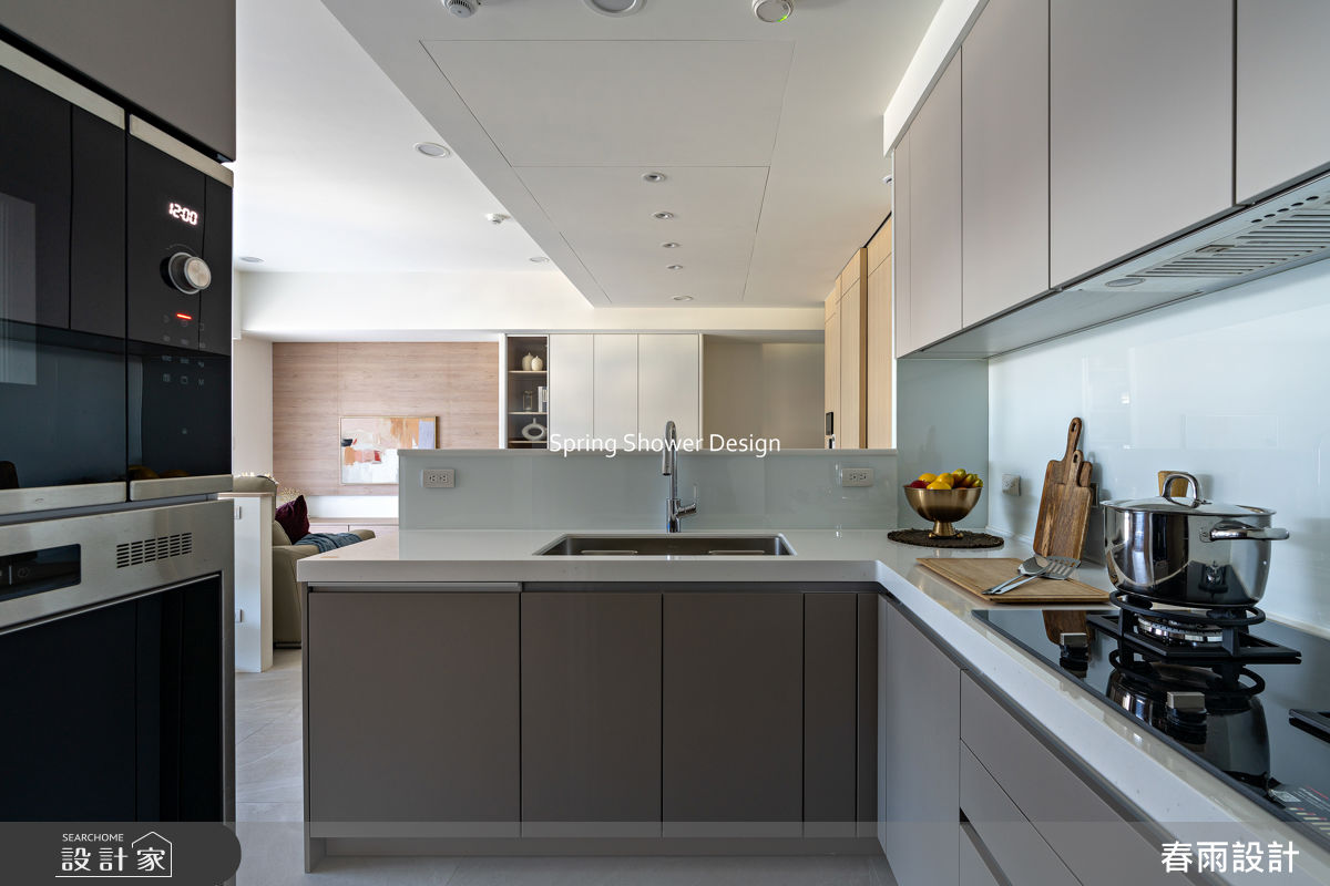 新成屋(5年以下)＿北歐風廚房案例圖片＿春雨設計＿春雨_327 永陞鳳翎之25