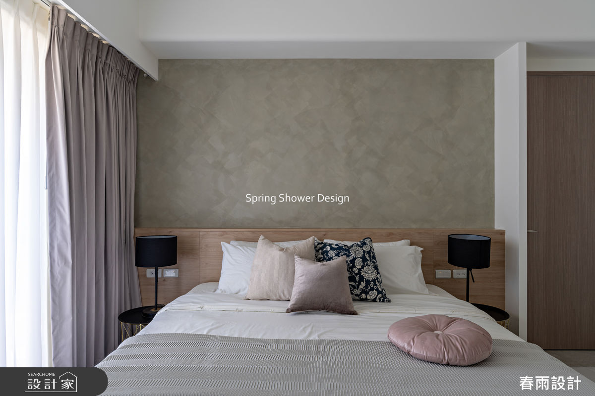 新成屋(5年以下)＿北歐風臥室案例圖片＿春雨設計＿春雨_327 永陞鳳翎之28