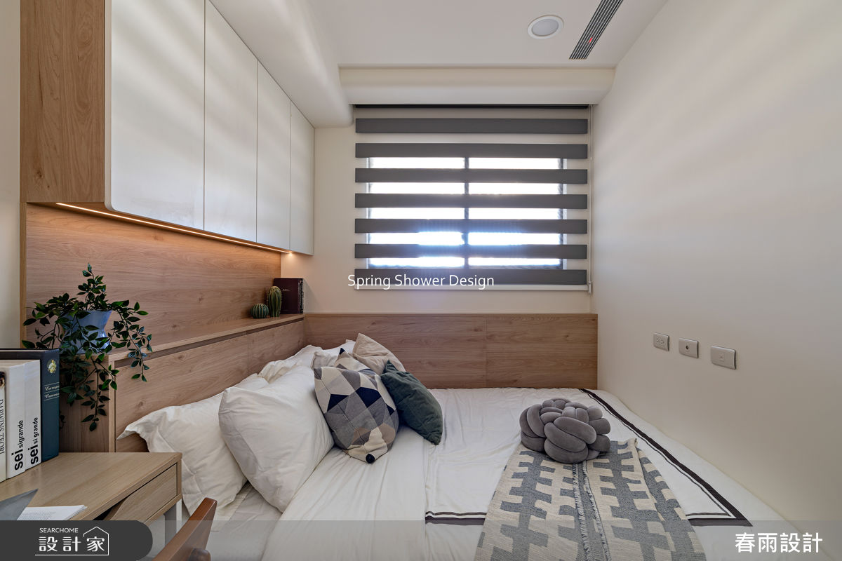 新成屋(5年以下)＿北歐風臥室案例圖片＿春雨設計＿春雨_327 永陞鳳翎之36