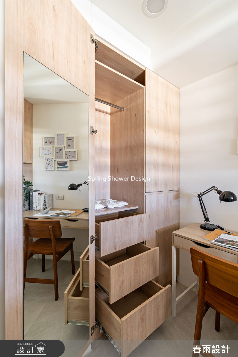 新成屋(5年以下)＿北歐風臥室案例圖片＿春雨設計＿春雨_327 永陞鳳翎之38