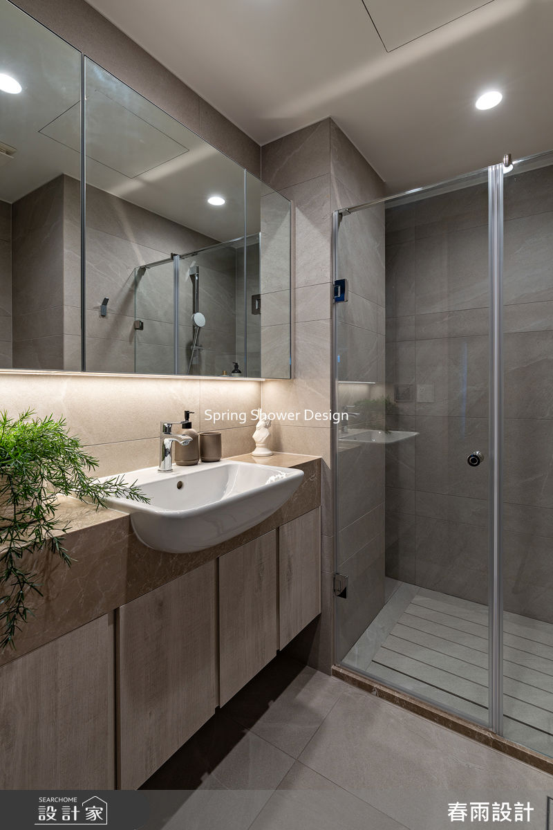 新成屋(5年以下)＿北歐風浴室案例圖片＿春雨設計＿春雨_327 永陞鳳翎之40