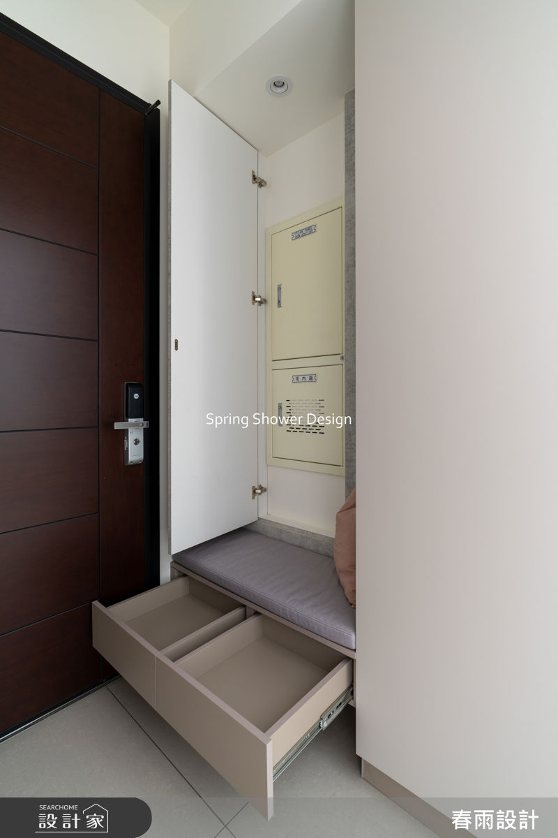 新成屋(5年以下)＿現代風玄關案例圖片＿春雨設計＿春雨_328 信松廣場之5