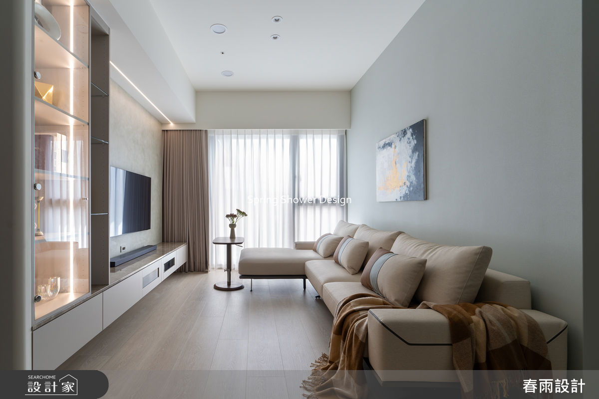 新成屋(5年以下)＿現代風客廳案例圖片＿春雨設計＿春雨_328 信松廣場之9