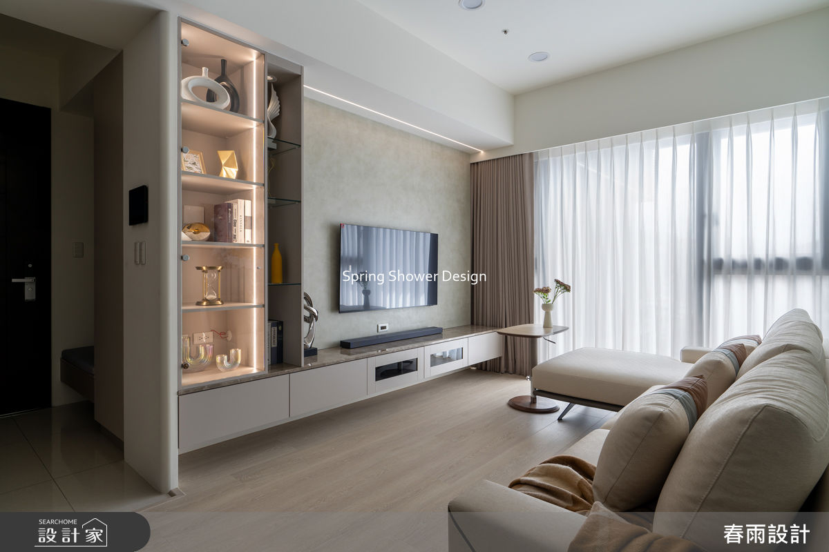 新成屋(5年以下)＿現代風客廳案例圖片＿春雨設計＿春雨_328 信松廣場之10