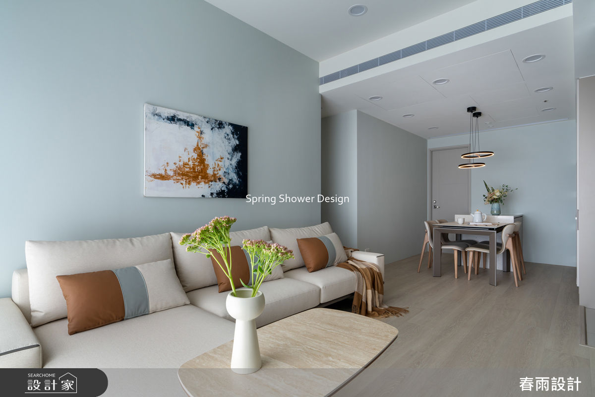 新成屋(5年以下)＿現代風客廳餐廳案例圖片＿春雨設計＿春雨_328 信松廣場之12