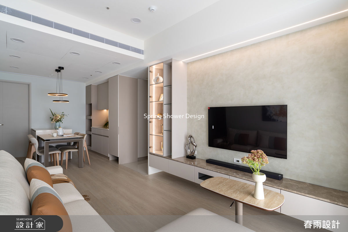 新成屋(5年以下)＿現代風客廳餐廳案例圖片＿春雨設計＿春雨_328 信松廣場之13