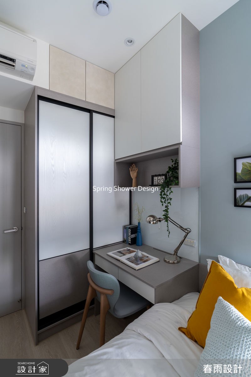 新成屋(5年以下)＿現代風臥室案例圖片＿春雨設計＿春雨_328 信松廣場之29