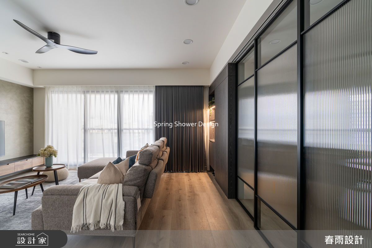 新成屋(5年以下)＿現代風客廳案例圖片＿春雨設計＿春雨_329 苗栗百檠四季之6