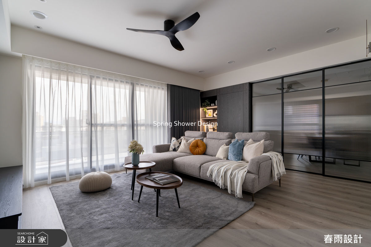 新成屋(5年以下)＿現代風客廳案例圖片＿春雨設計＿春雨_329 苗栗百檠四季之9
