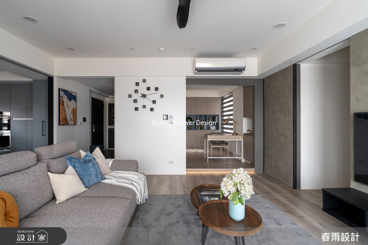 新成屋(5年以下)＿現代風客廳書房案例圖片＿春雨設計＿春雨_329 苗栗百檠四季之13
