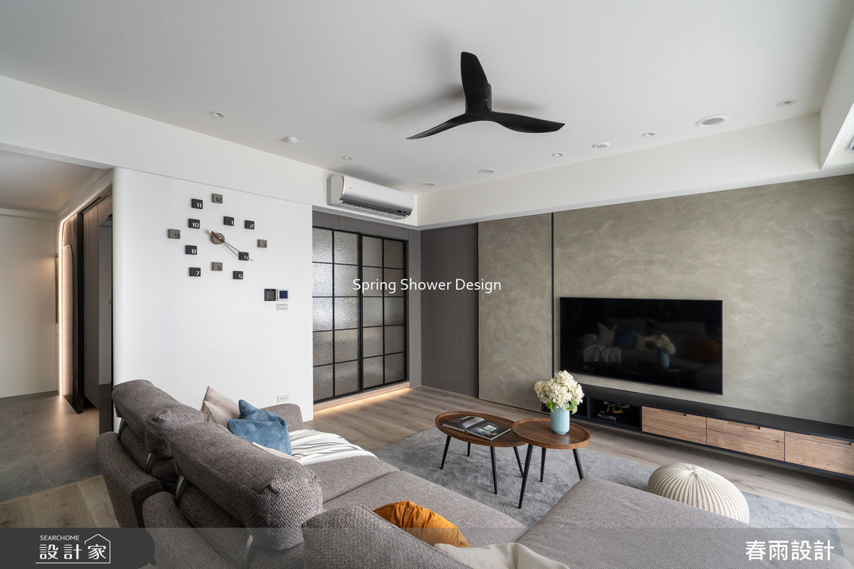 新成屋(5年以下)＿現代風玄關客廳案例圖片＿春雨設計＿春雨_329 苗栗百檠四季之14