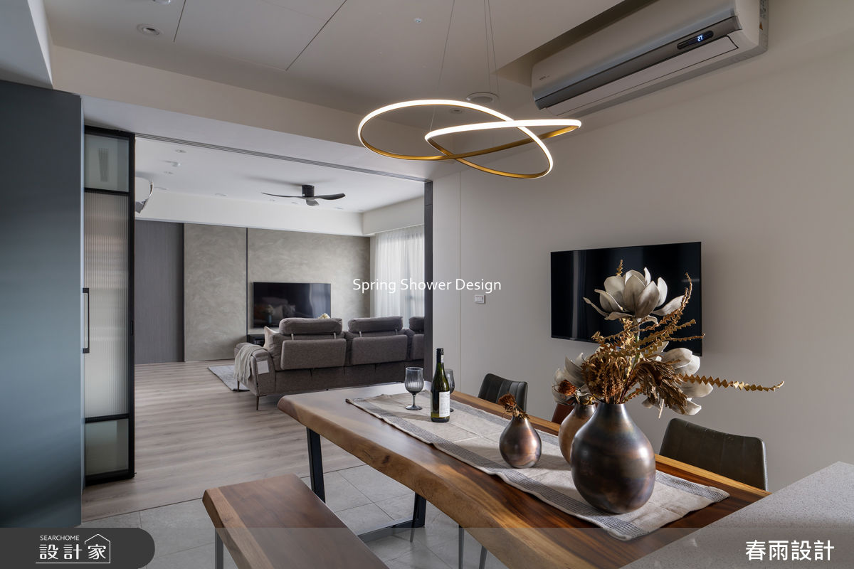 新成屋(5年以下)＿現代風客廳餐廳案例圖片＿春雨設計＿春雨_329 苗栗百檠四季之21