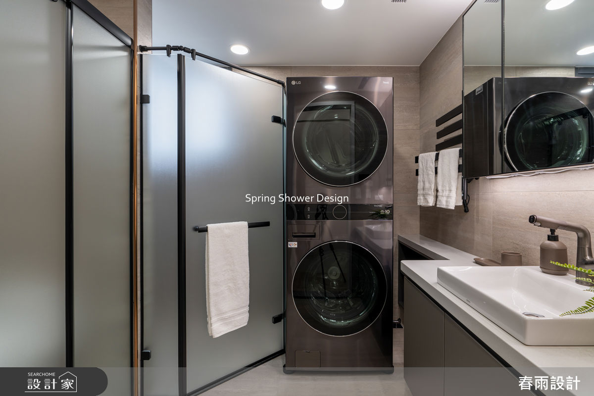 新成屋(5年以下)＿現代風浴室案例圖片＿春雨設計＿春雨_329 苗栗百檠四季之24