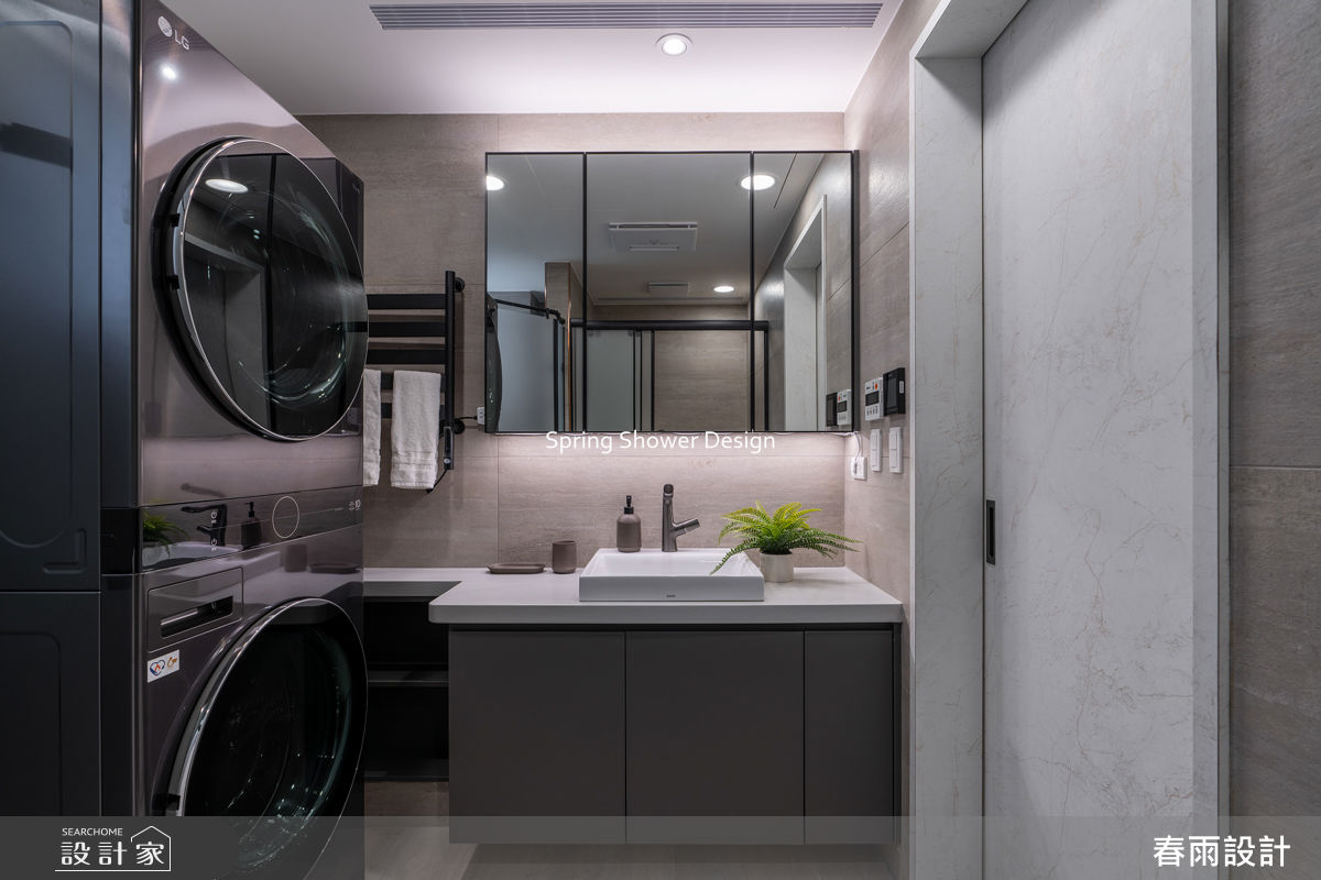 新成屋(5年以下)＿現代風浴室案例圖片＿春雨設計＿春雨_329 苗栗百檠四季之26
