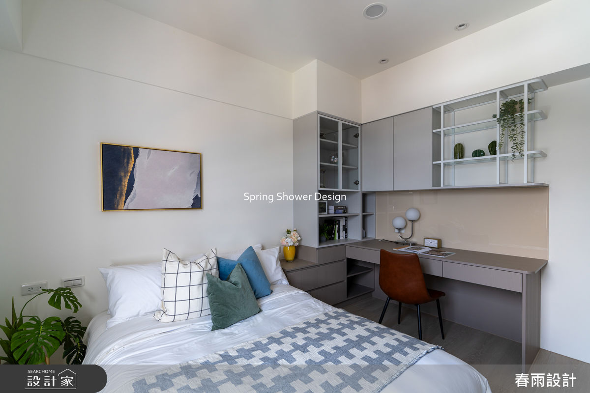 新成屋(5年以下)＿現代風臥室案例圖片＿春雨設計＿春雨_329 苗栗百檠四季之30