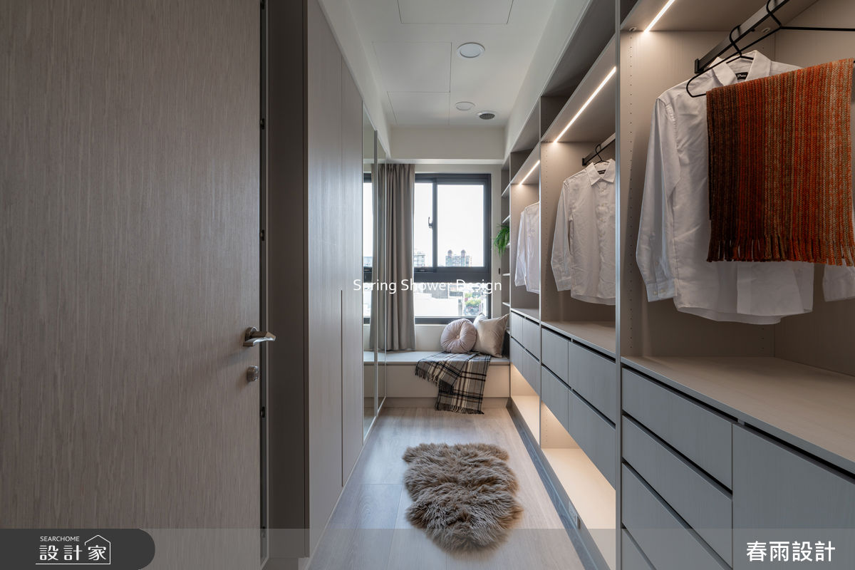 新成屋(5年以下)＿現代風更衣間臥榻案例圖片＿春雨設計＿春雨_329 苗栗百檠四季之39