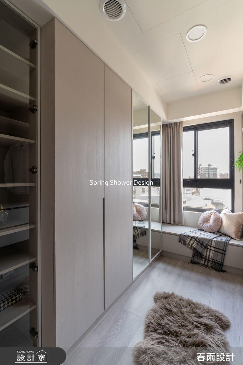 新成屋(5年以下)＿現代風更衣間臥榻案例圖片＿春雨設計＿春雨_329 苗栗百檠四季之40