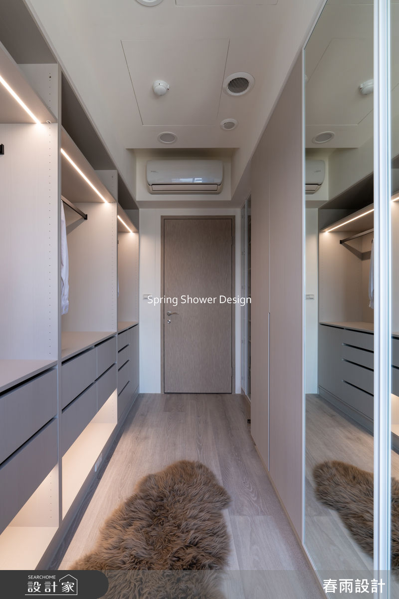 新成屋(5年以下)＿現代風更衣間案例圖片＿春雨設計＿春雨_329 苗栗百檠四季之43