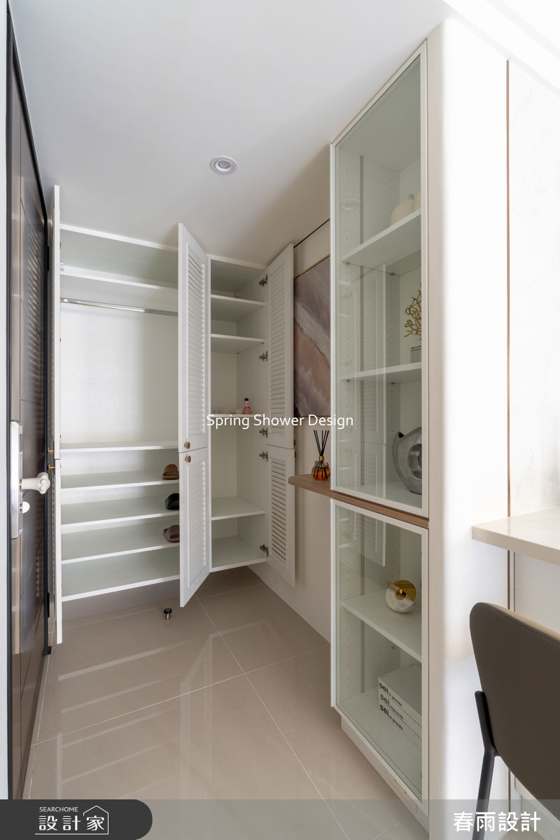 新成屋(5年以下)＿美式風玄關案例圖片＿春雨設計＿春雨_330 沅林築青之3