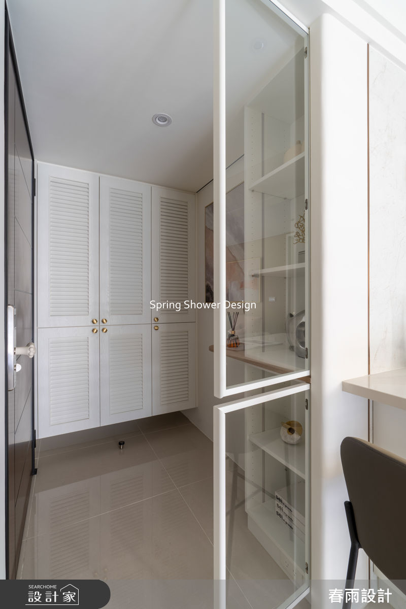 新成屋(5年以下)＿美式風玄關案例圖片＿春雨設計＿春雨_330 沅林築青之4