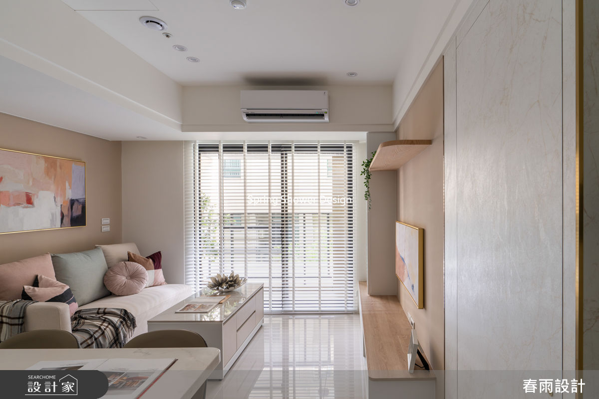 新成屋(5年以下)＿美式風客廳案例圖片＿春雨設計＿春雨_330 沅林築青之5