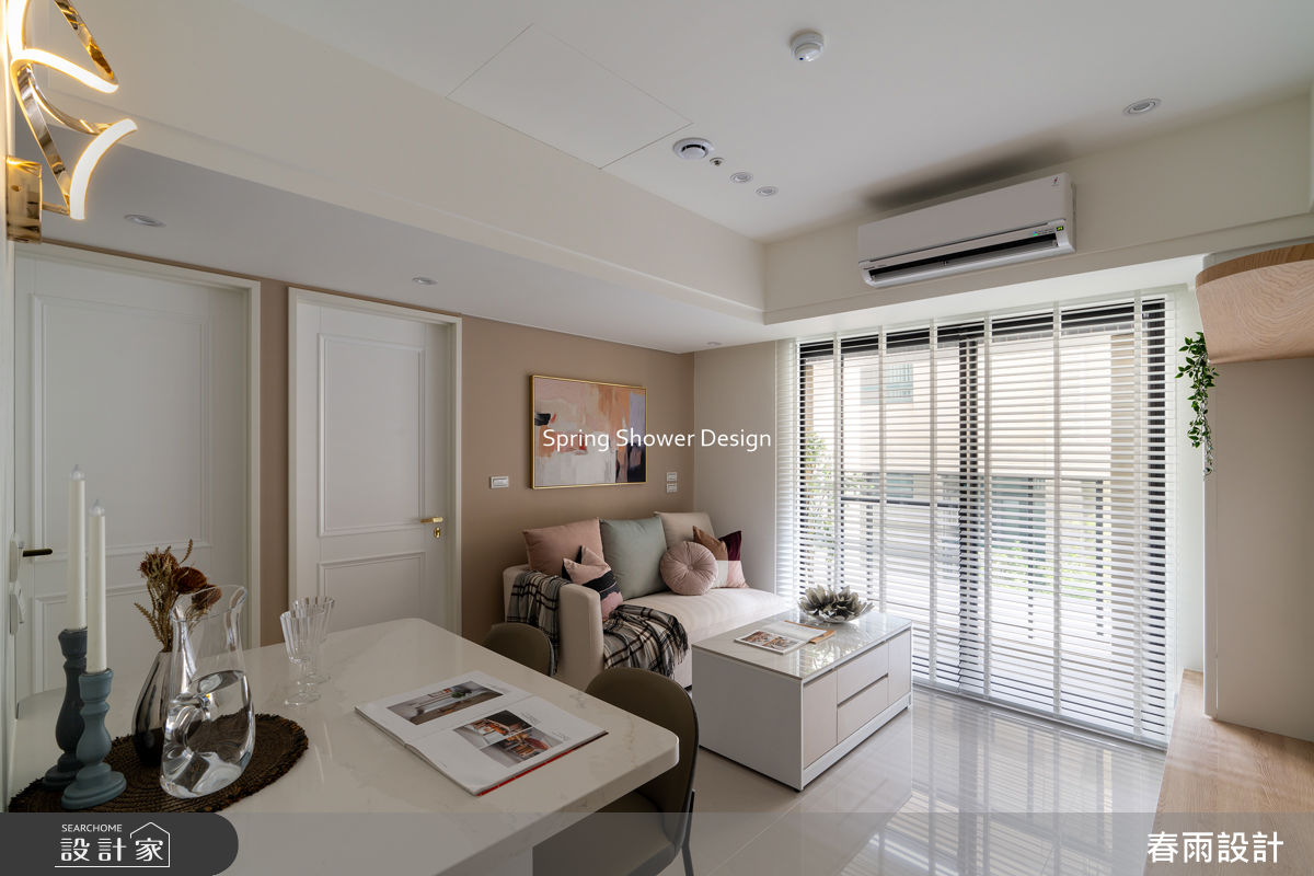 新成屋(5年以下)＿美式風客廳餐廳案例圖片＿春雨設計＿春雨_330 沅林築青之6