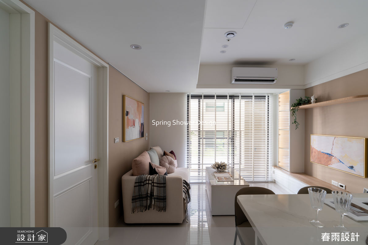 新成屋(5年以下)＿美式風客廳案例圖片＿春雨設計＿春雨_330 沅林築青之8
