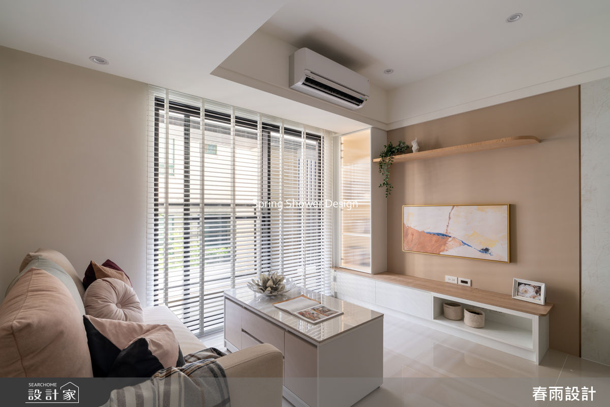 新成屋(5年以下)＿美式風客廳案例圖片＿春雨設計＿春雨_330 沅林築青之11