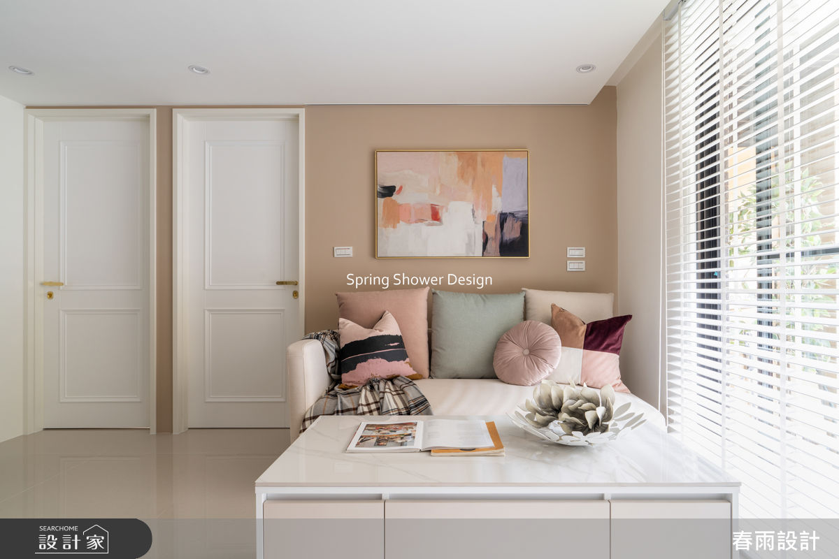 新成屋(5年以下)＿美式風客廳案例圖片＿春雨設計＿春雨_330 沅林築青之15