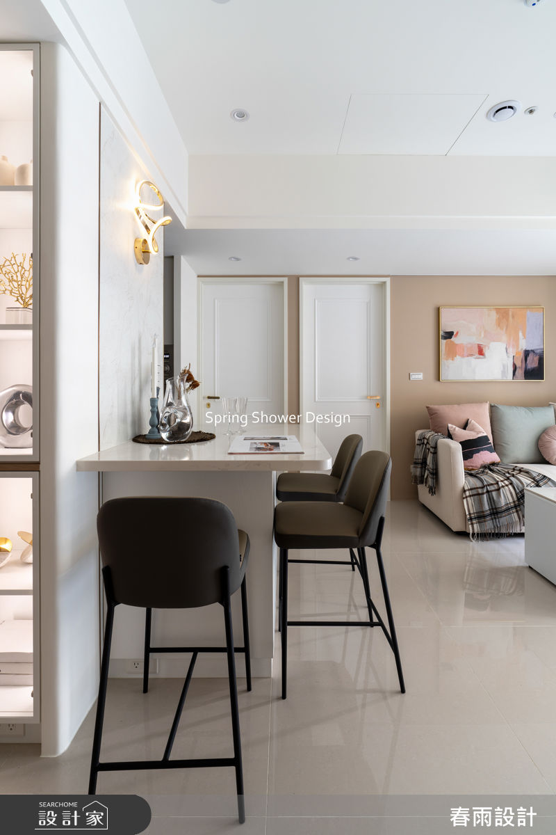 新成屋(5年以下)＿美式風餐廳吧檯案例圖片＿春雨設計＿春雨_330 沅林築青之19
