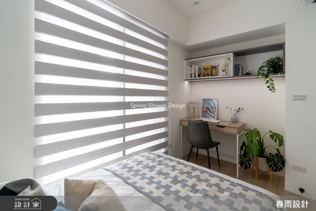 新成屋(5年以下)＿美式風臥室案例圖片＿春雨設計＿春雨_330 沅林築青之27