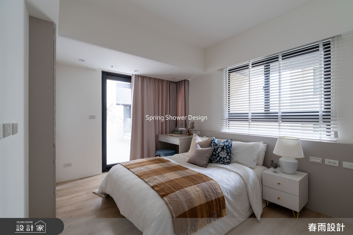 新成屋(5年以下)＿美式風臥室案例圖片＿春雨設計＿春雨_330 沅林築青之28