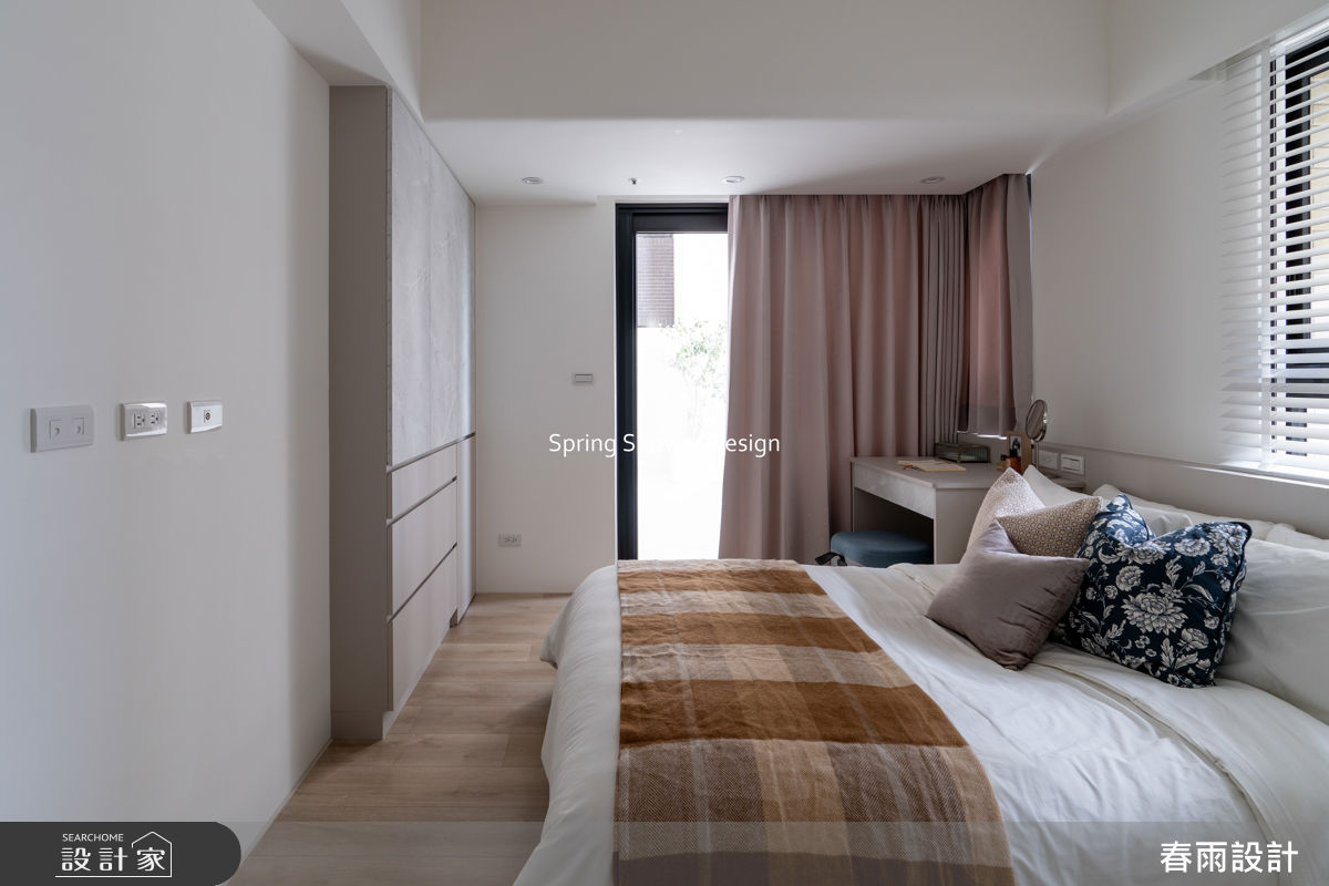 新成屋(5年以下)＿美式風臥室案例圖片＿春雨設計＿春雨_330 沅林築青之29