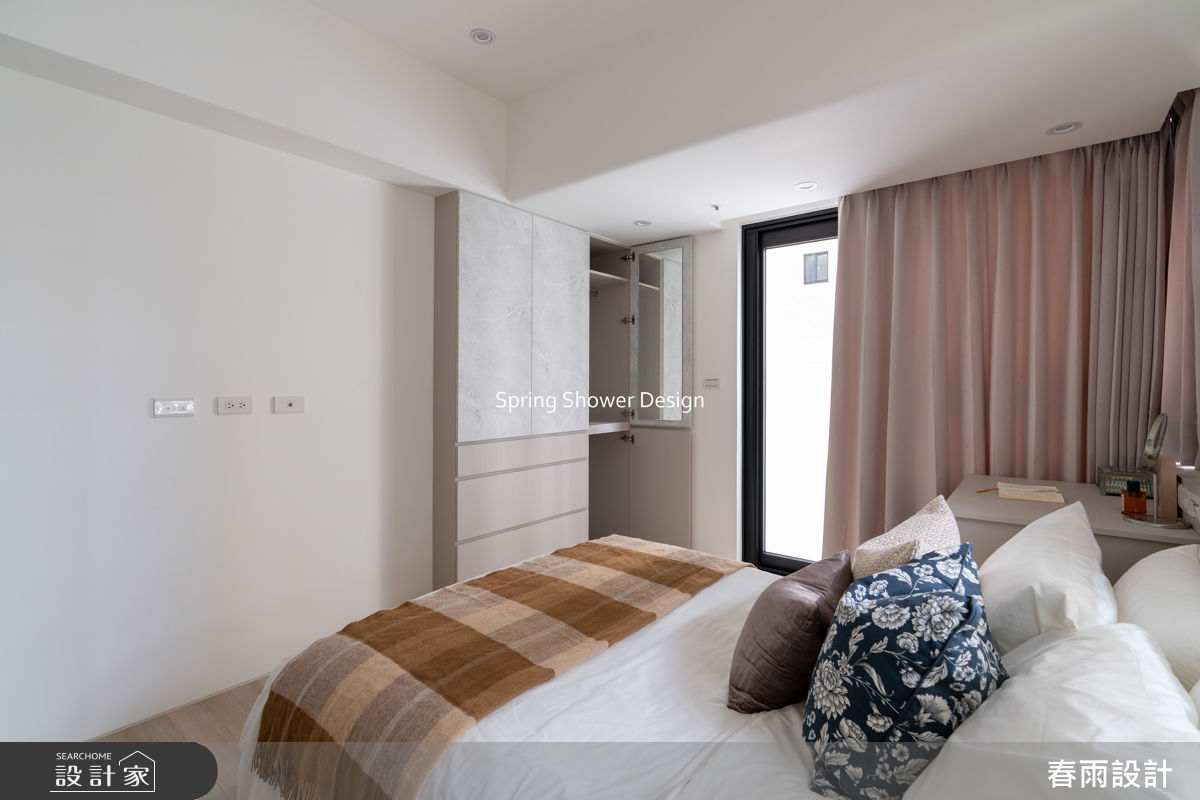 新成屋(5年以下)＿美式風臥室案例圖片＿春雨設計＿春雨_330 沅林築青之30