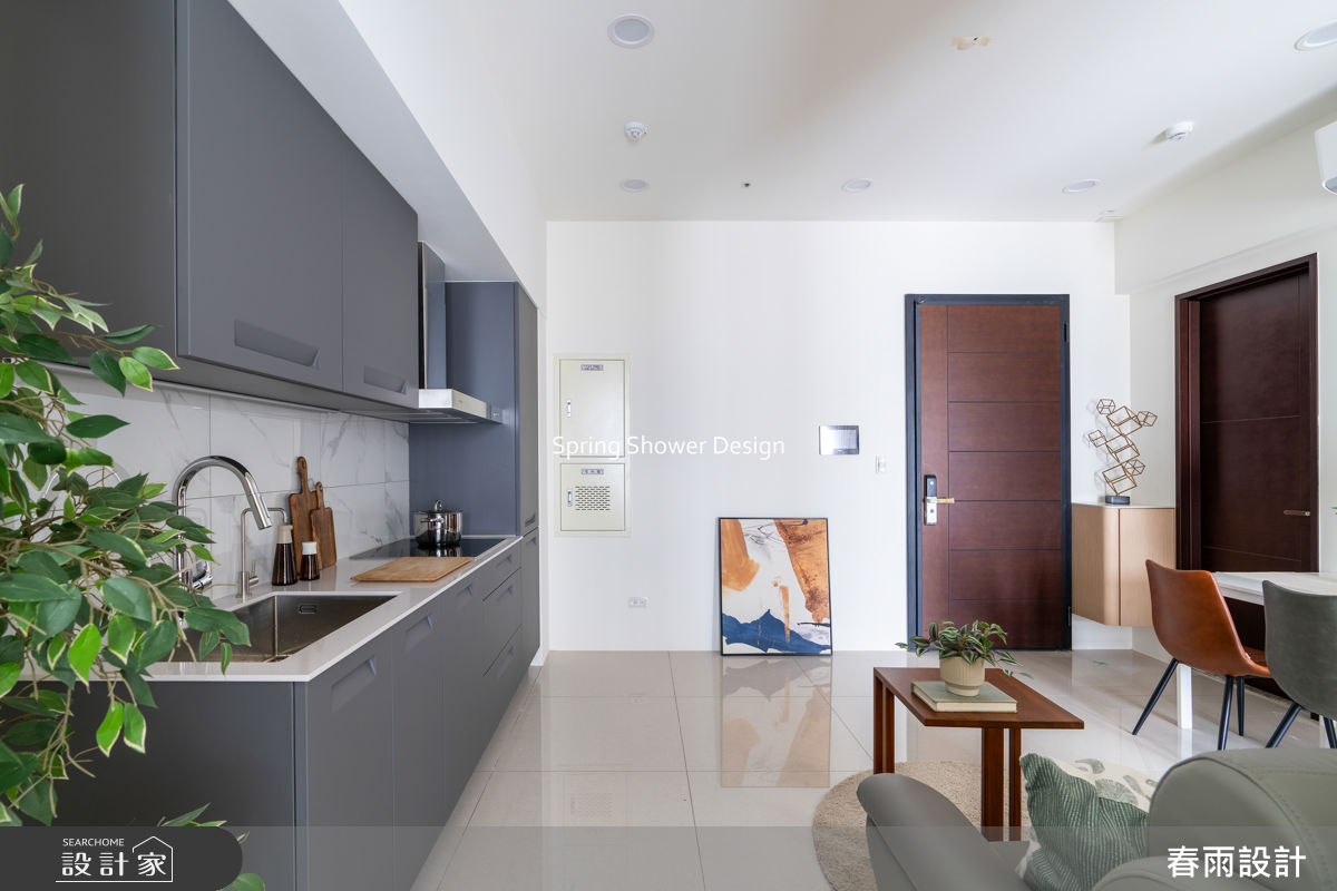 新成屋(5年以下)＿現代風客廳餐廳廚房案例圖片＿春雨設計＿春雨_331 信松廣場2之3
