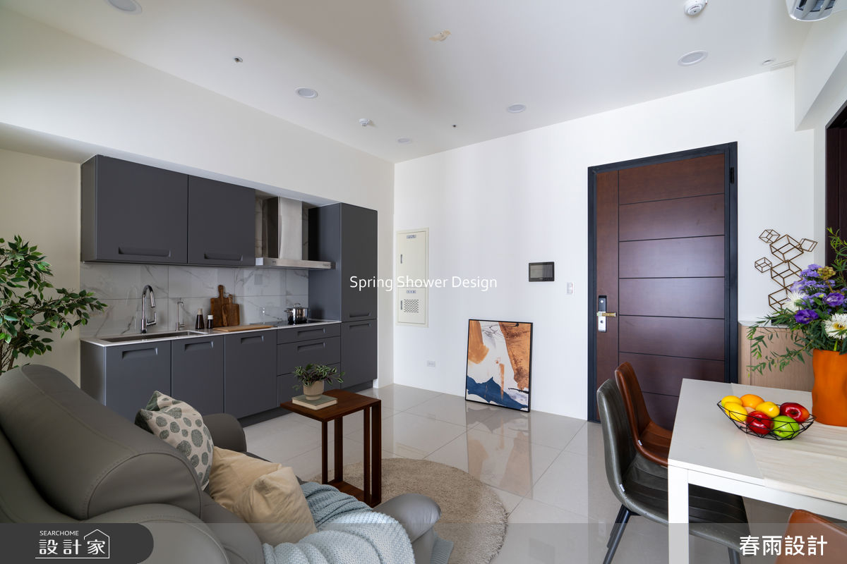 新成屋(5年以下)＿現代風客廳餐廳廚房案例圖片＿春雨設計＿春雨_331 信松廣場2之4