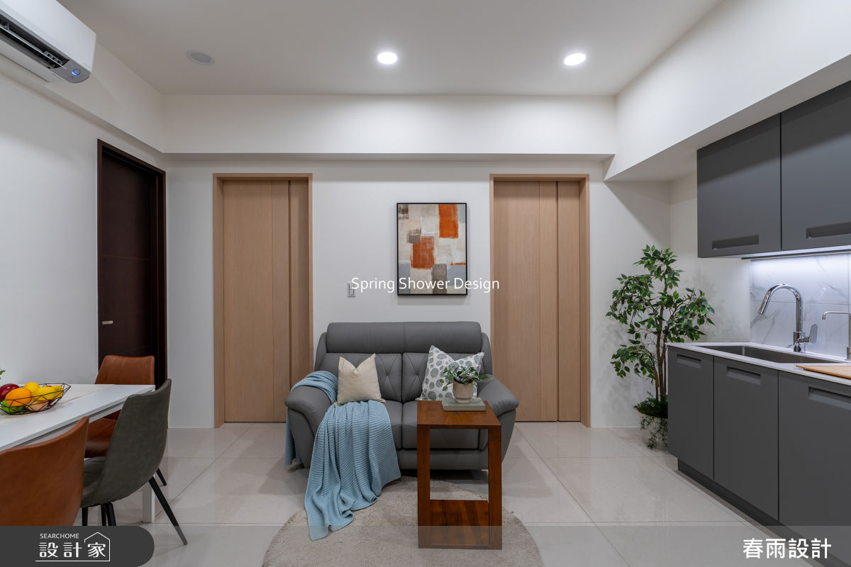 新成屋(5年以下)＿現代風客廳餐廳廚房案例圖片＿春雨設計＿春雨_331 信松廣場2之5