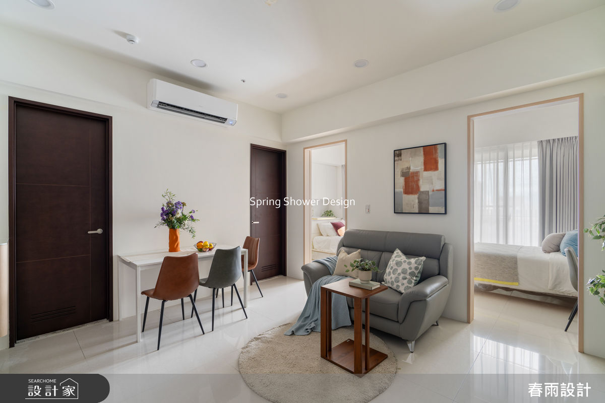 新成屋(5年以下)＿現代風客廳餐廳臥室案例圖片＿春雨設計＿春雨_331 信松廣場2之10