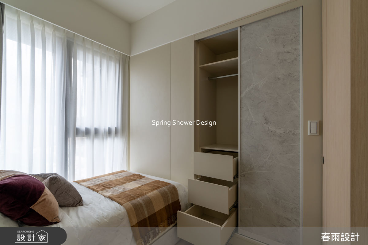 新成屋(5年以下)＿現代風臥室案例圖片＿春雨設計＿春雨_331 信松廣場2之17