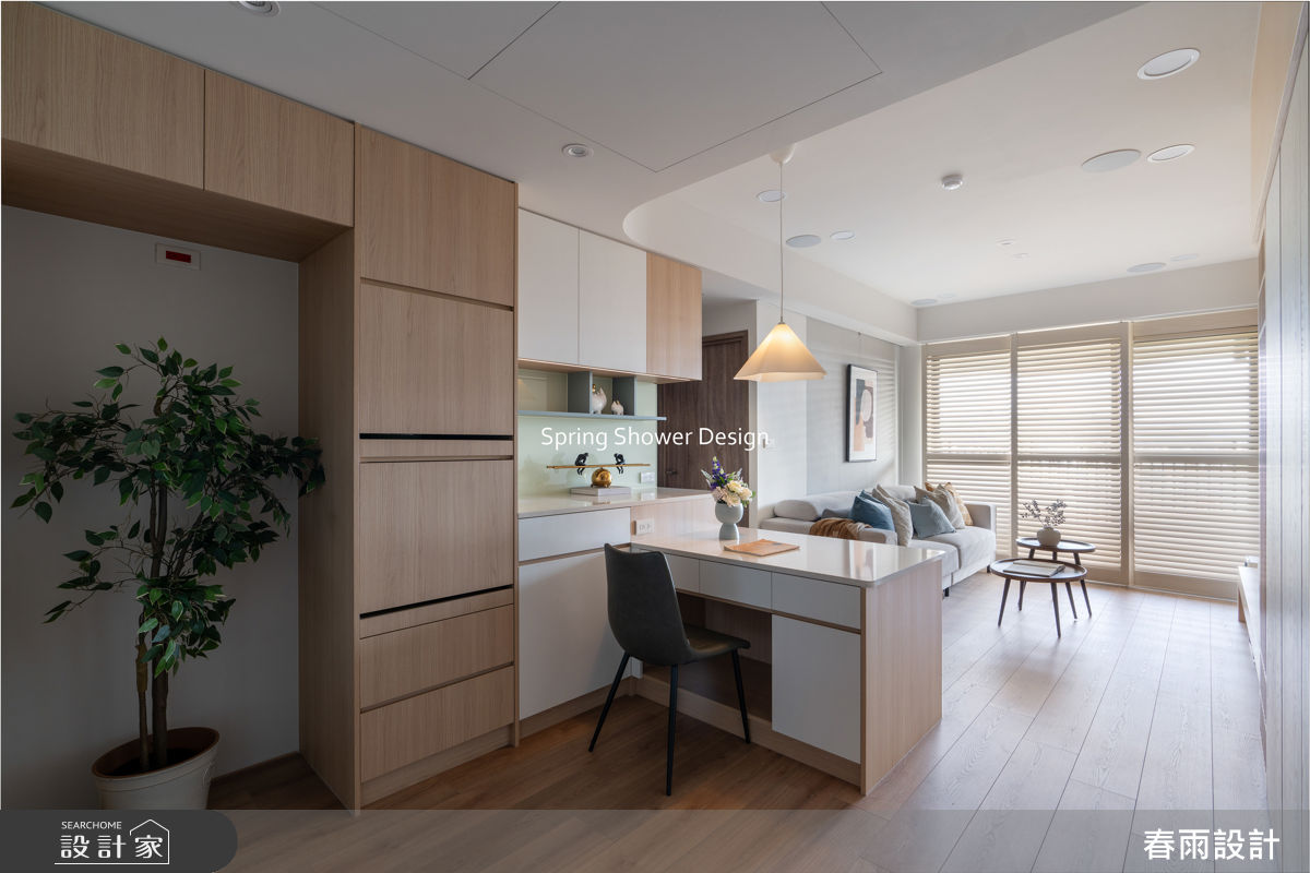 新成屋(5年以下)＿現代風客廳餐廳案例圖片＿春雨設計＿春雨_332 台中心之所向之3